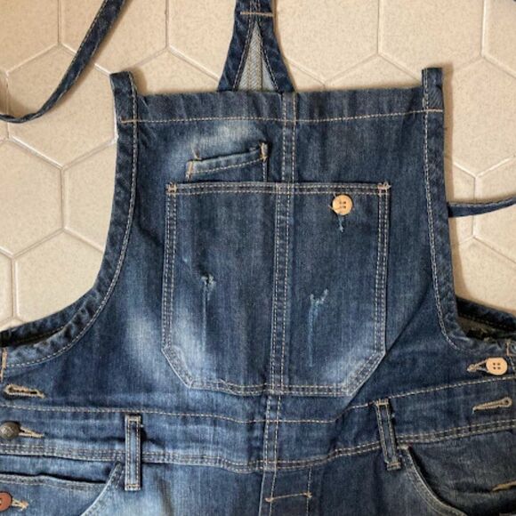 Zara Denim Rules by TRF overalls size S - Picture 9 of 10